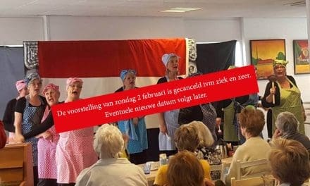 Voorstelling Toemaar bij PostaanZEE geannuleerd