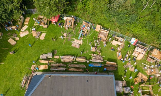 6-9 juli: Timmerdorp Egmond-Binnen is vier dagen bouwen, spelen en samenwerken